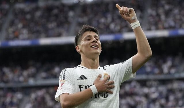 Arda Güler attı, Real Madrid Malaga'yı 4-0 yendi