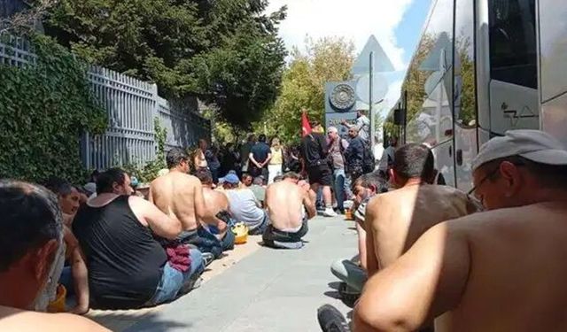 Madenciler Bakanlık Önünde Üçüncü Kez Gözaltında