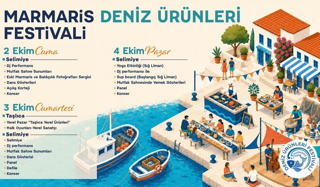 Marmaris Deniz Ürünleri Festivali Jolly'de