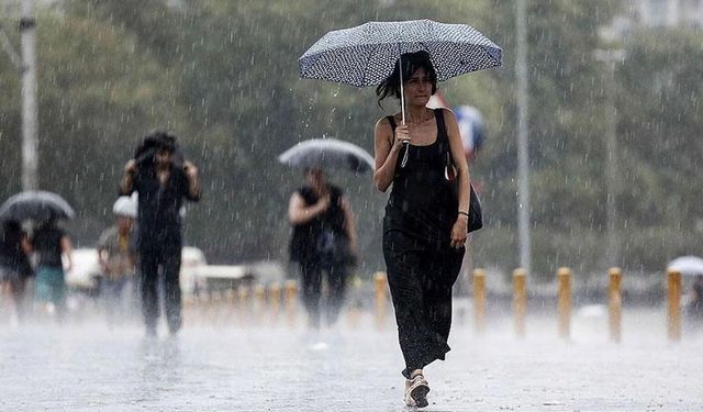 Meteoroloji'den 11 il için kuvvetli yağış uyarısı