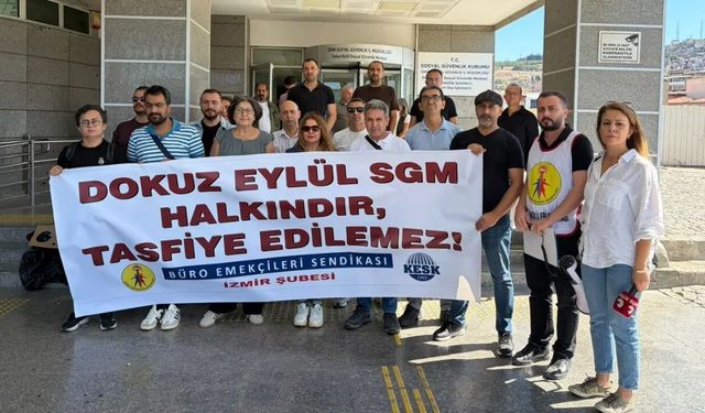 Dokuz Eylül SGM gece yarısı boşaltıldı: BES'ten tepki