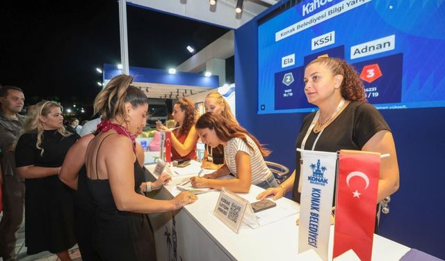 Konak Belediyesi standı Fuar'ın gözbebeği oldu