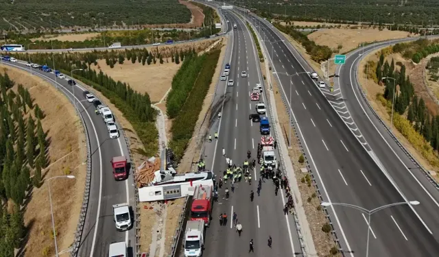 Manisa'daki feci kazada son durum açıklandı