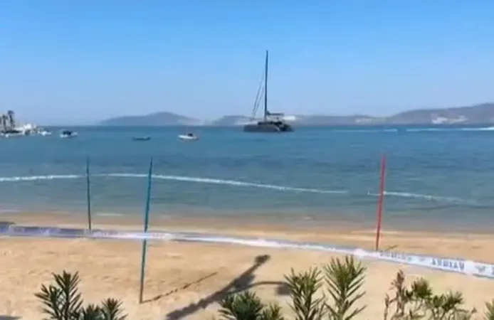 Güllük Halk Plajı tedbir amacıyla kapatıldı