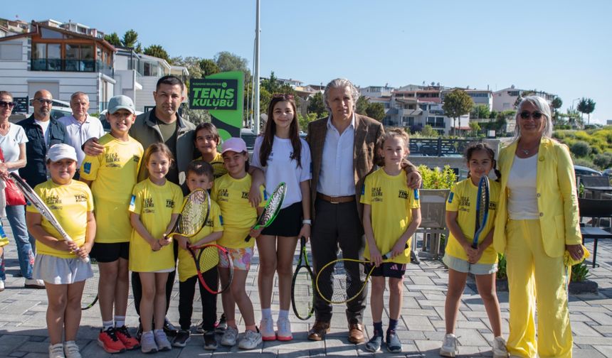 KUŞADASI TENİS KULÜBÜ’NDE İLK TURNUVA HEYECANI