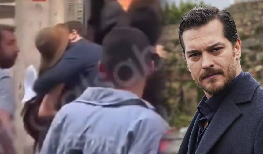 Çağatay Ulusoy bu kez kaçamadı: Sevgilisiyle yakalandı