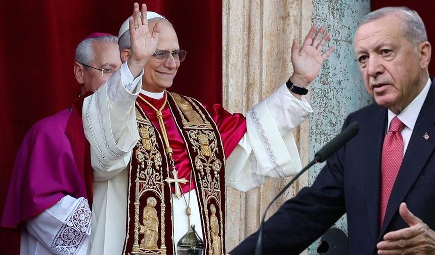 Erdoğan'dan Papa 14. Leo'ya tebrik mektubu