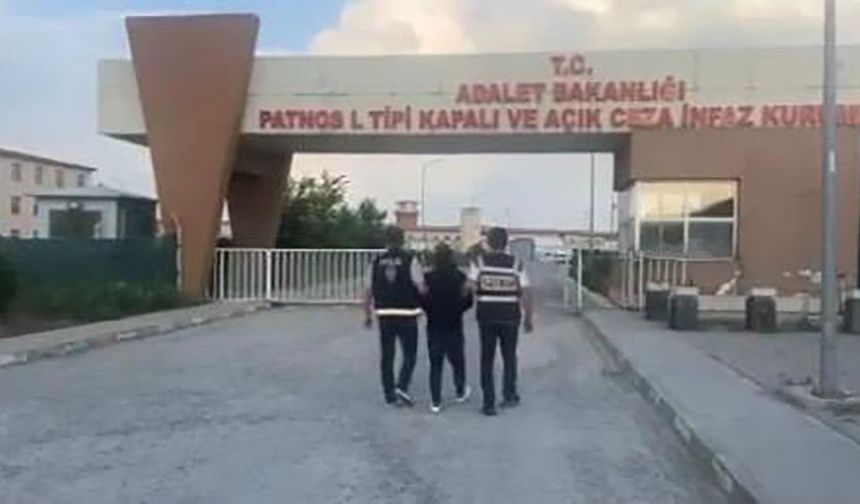 40 yıl 9 ay kesinleşmiş hapis cezası bulunan şahıs Patnos L Tipi Cezaevi’ne konuldu