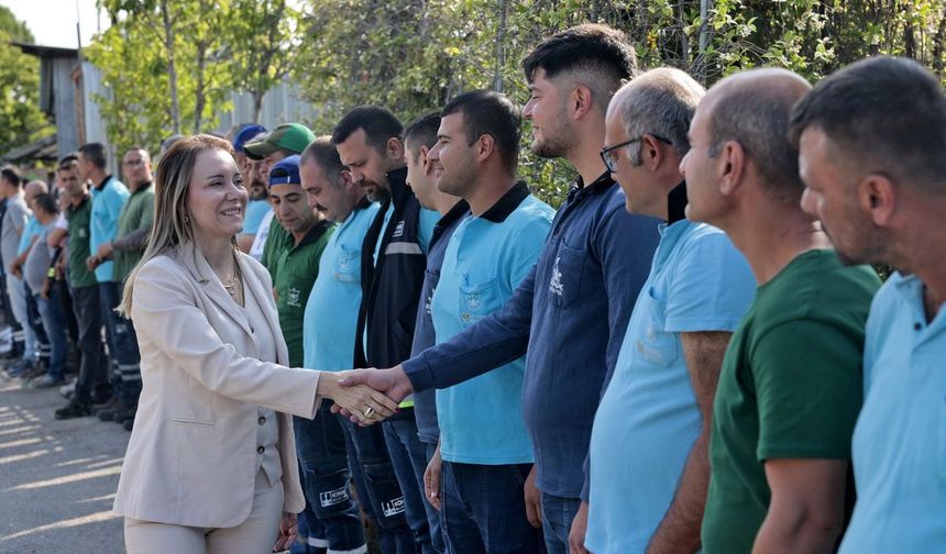 Başkan Mutlu’dan belediye birimlerine bayram ziyareti