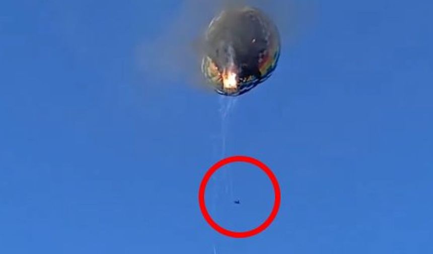 Brezilya'da sıcak hava balonu düştü! Çok sayıda ölü var