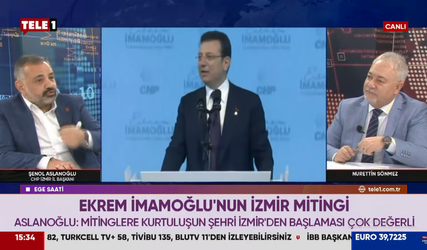 CHP İzmir İl Başkanı Şenol Aslanoğlu