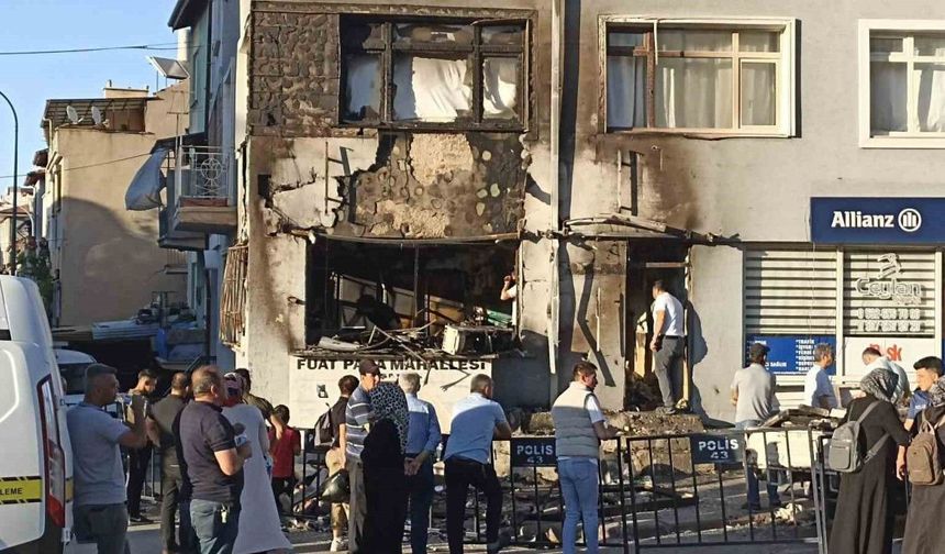 Kütahya’da tüp bayisindeki patlamada yaralanan 7 kişinin tedavileri sürüyor