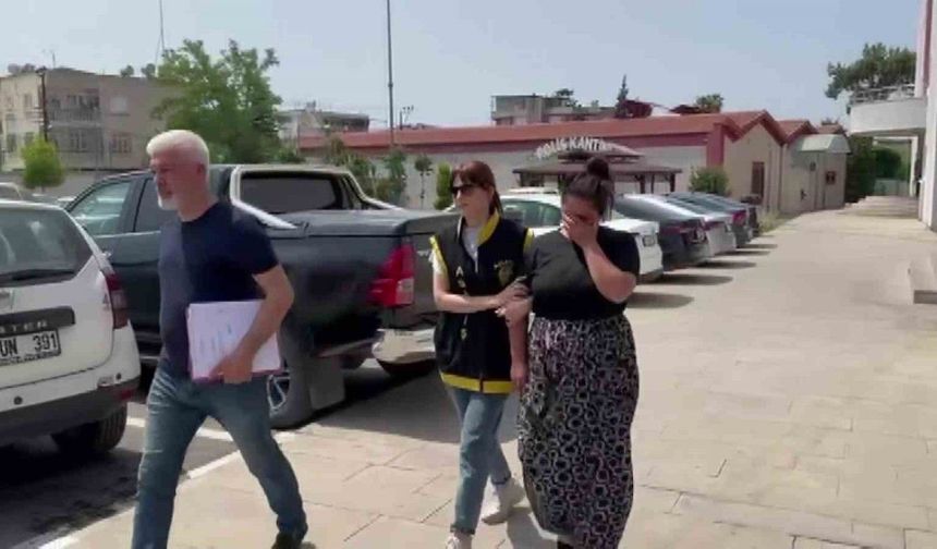 Tanınmamak için çarşafa girip hırsızlık yapan kadın tutuklandı