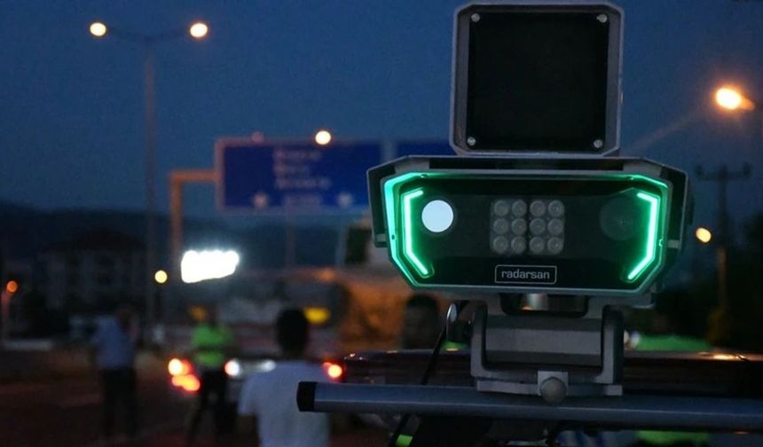 Yapay zeka destekli ‘Trafidar’ 224 hız ihlali tespit etti