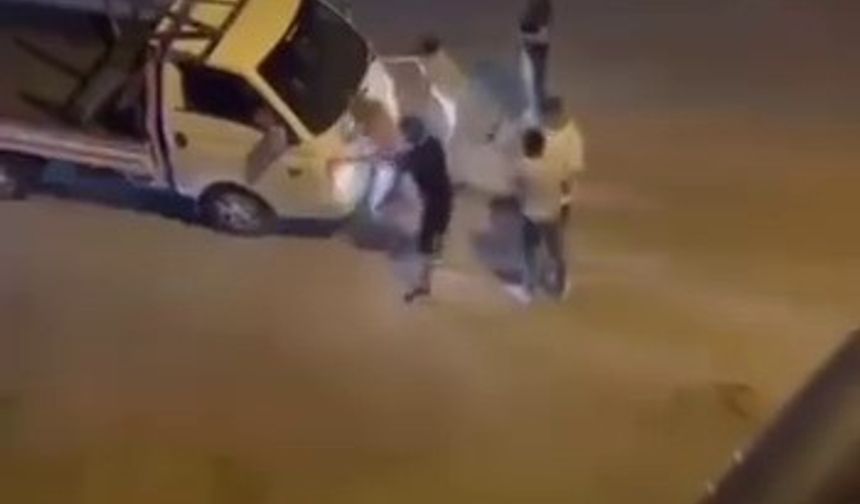 Kadınlara rahatsızlık verdiği iddia edilen şahsa mahalle dayağı