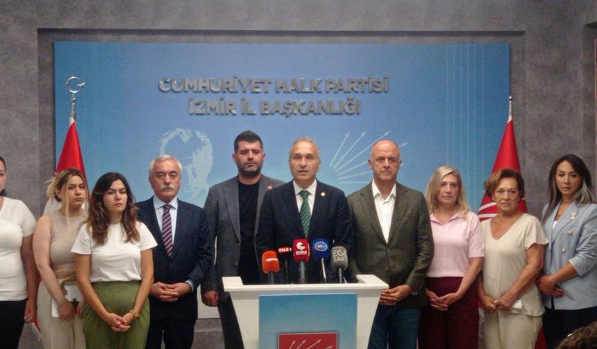 CHP’li Özçağdaş İzmir’de açıklama yaptı: 25 milyon seçmenin iradesi sakatlandı
