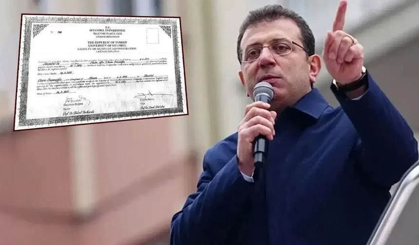 Ekrem İmamoğlu'nun diploma itirazını inceleyecek hakimler belli oldu!
