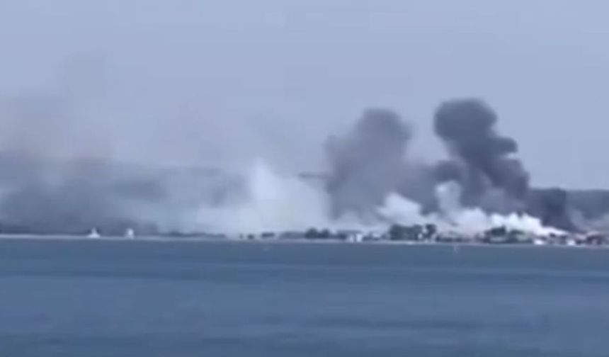 İzmir Urla'da da yangın çıktı!