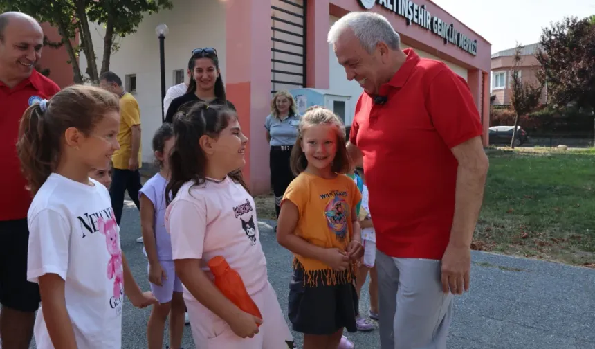 Bursa Nilüfer'de çocuklara spor aşısı