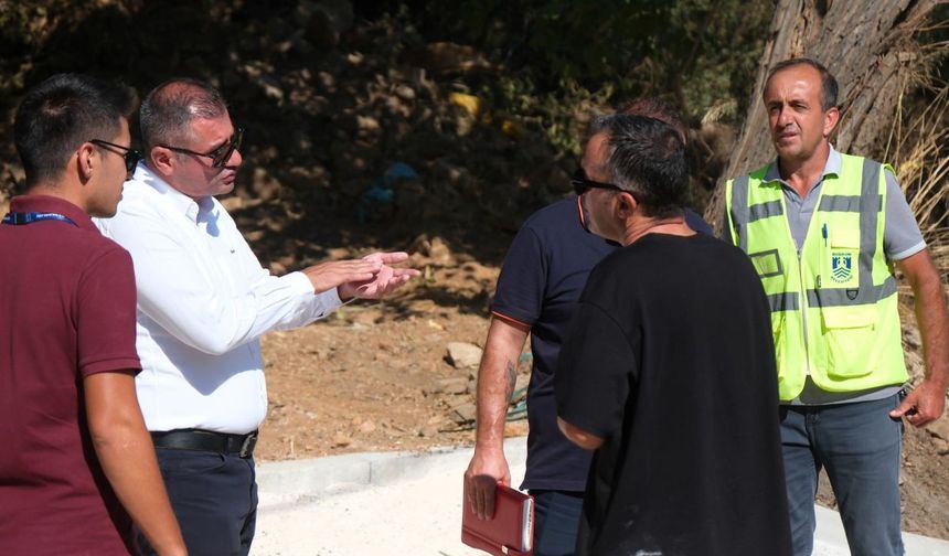 Bodrum Belediyesi üstyapı çalışmalarını sürdürüyor