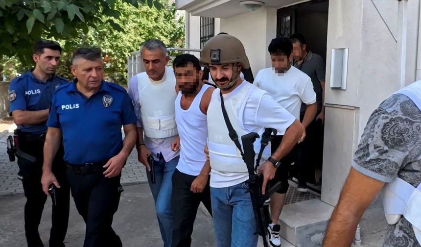 Eli tüfekli şahıs film sahnelerini aratmayan operasyonla böyle yakalandı