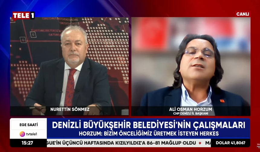 CHP Denizli İl Başkanı Ali Osman Horzum
