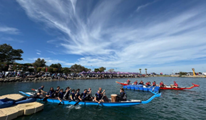 Dragon Tekne Yarışları nefes kesti