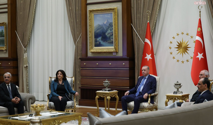 İmralı Heyeti'nin Erdoğan ile görüşmesi sona erdi