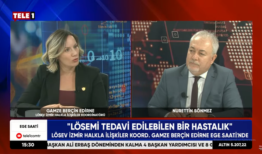 LÖSEV Halkla İlişkiler Koordinatörü Gamze Berçin Edirne