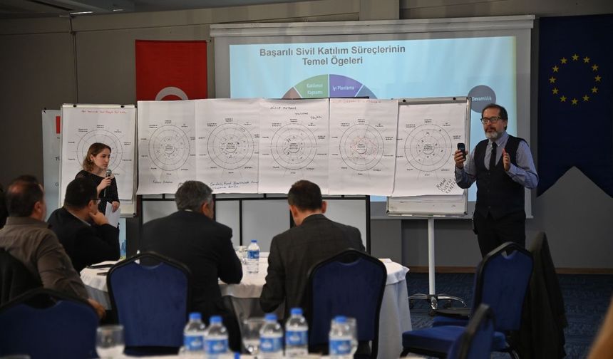 Manisa'da AB projesi kapsamında eğitim düzenlendi