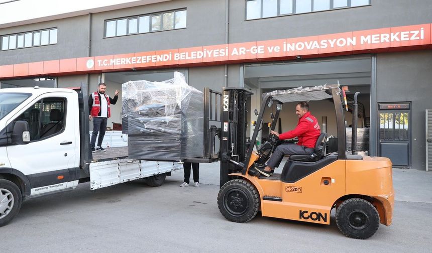 Merkezefendi'nin mama makineleri 31. durağa ulaştı