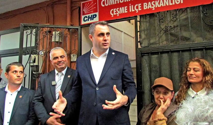 CHP İl Başkanı Güç'ten Çeşme'de net mesaj
