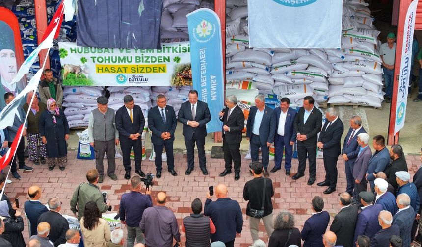 Manisa Büyükşehir'den üreticiye destek