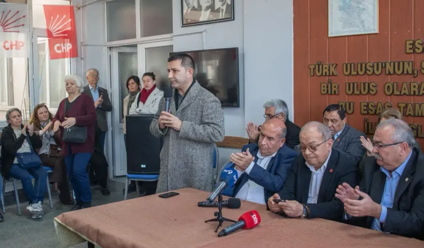 Başkan Günel CHP Söke İlçe Örgütü'nü ziyaret etti