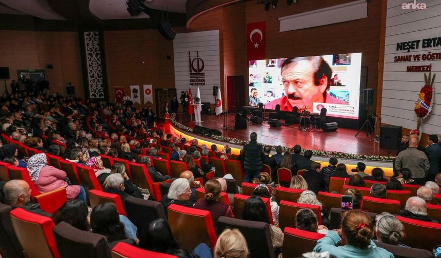 Halk ozanı Ali Kızıltuğ Keçiören'de türkülerle anıldı