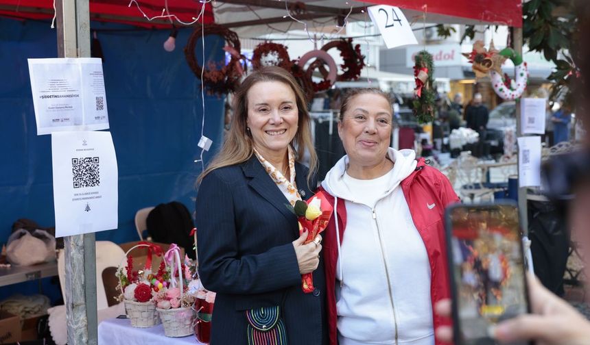 Konak'ta yeni yıl el emeği kermesi