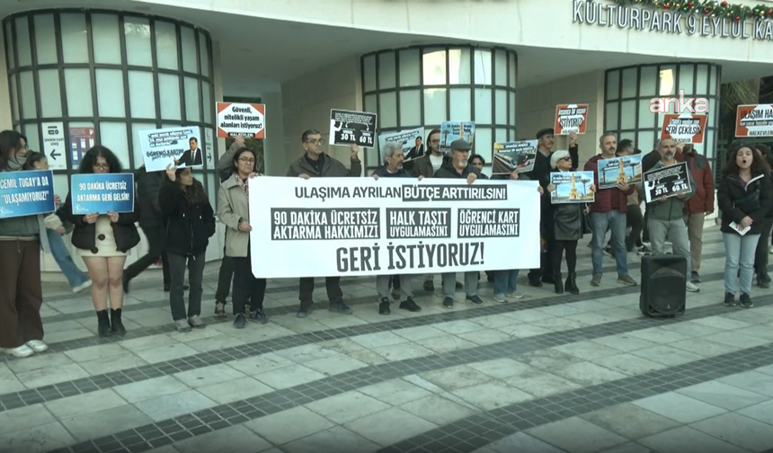 Öğrenciler ve halktan İZBAN zamları ve aktarma tepkisi