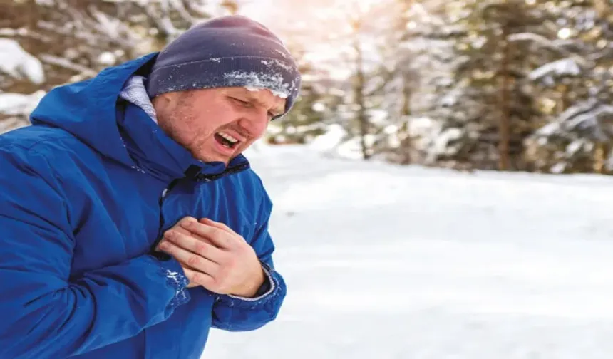 Soğuk havalar kalbi zorluyor: