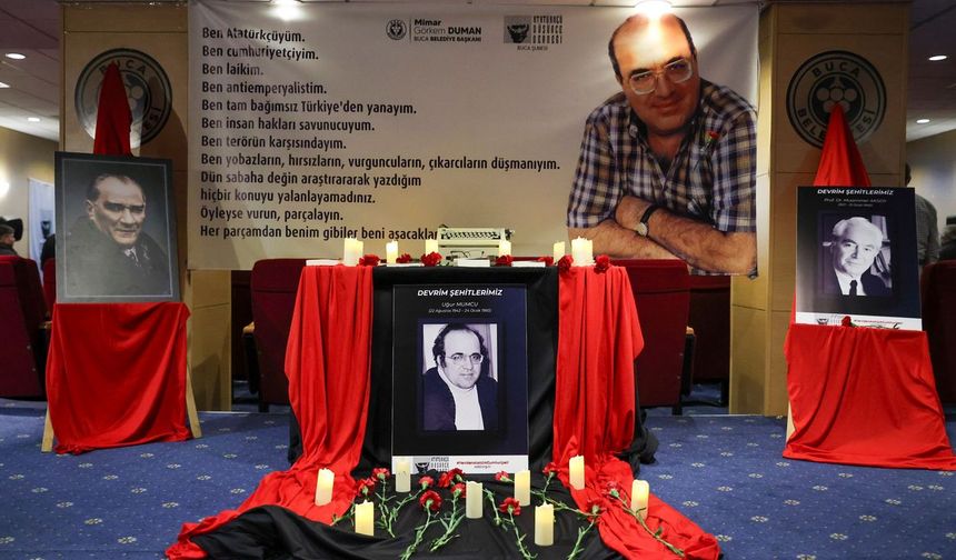 Buca Uğur Mumcu'yu andı
