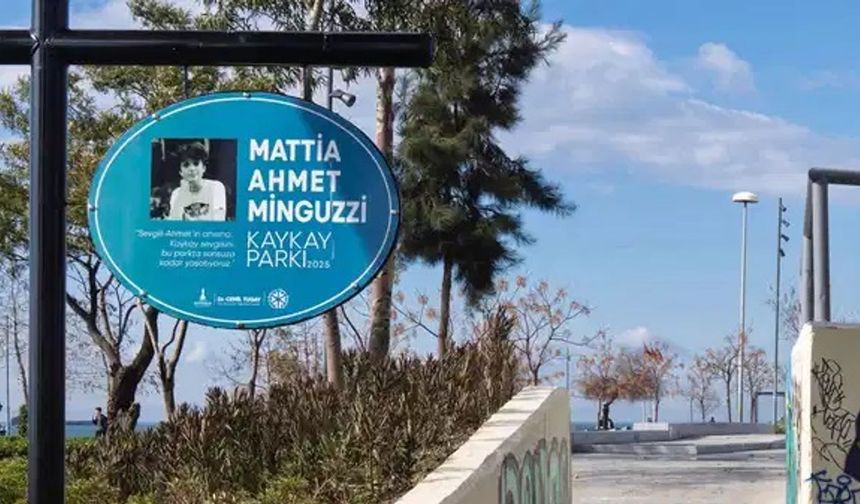 Minguzzi'nin adı İzmir'de ölümsüzleşti