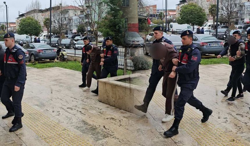 Bağ evinden hırsızlık: 6 şüpheli yakalandı