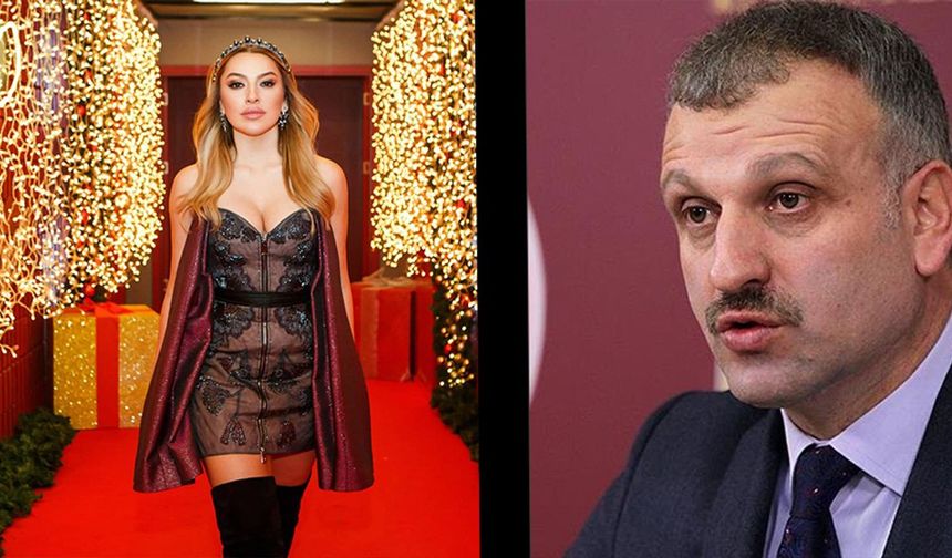 Başdanışman Saral, Hadise'yi hedef aldı
