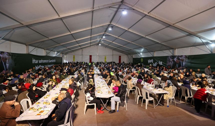 Buca Belediyesi'nin iftar sofrası Şirinyer'de kurulacak