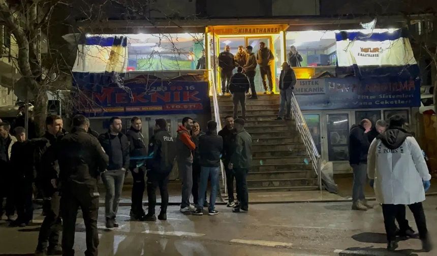 Bursa'da kahvehane çıkışı silahlı saldırı!