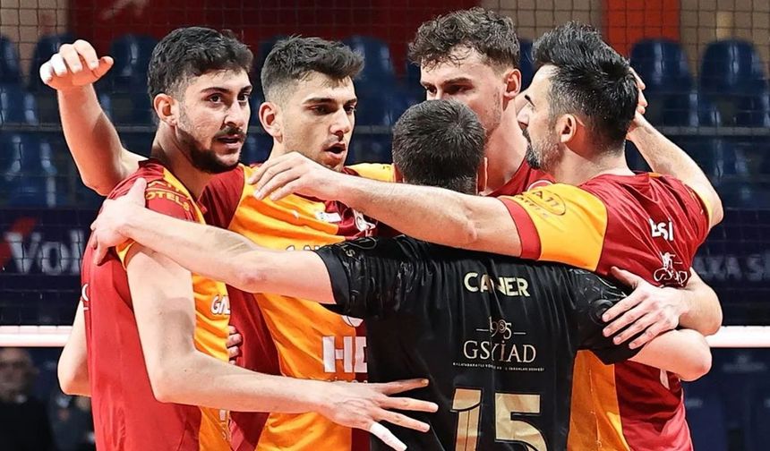 Galatasaray HDI Sigorta, altın sette yarı finalde