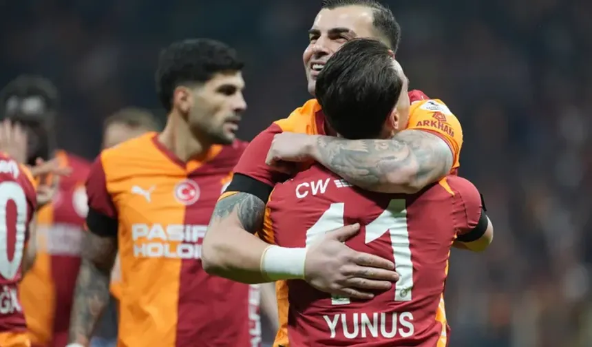Galatasaray'dan 55 puan, 55 gol