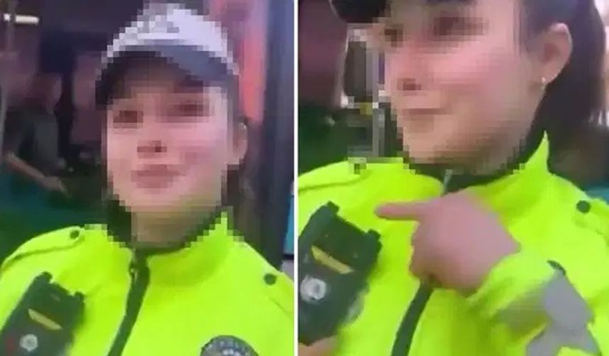 Kadın Polisleri Kayda Alan Şoför Gözaltında