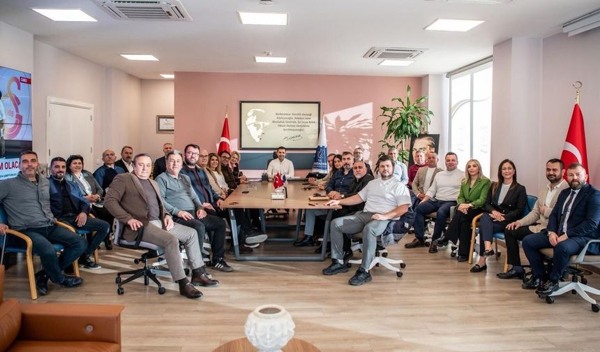 Ömer Günel meclis üyeleriyle yatırımları değerlendirdi