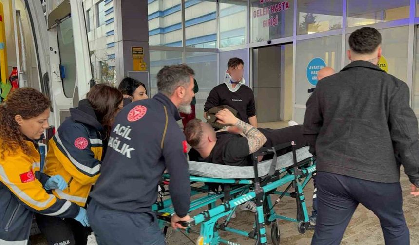 Samsun'da küfürleşme kanlı bitti!