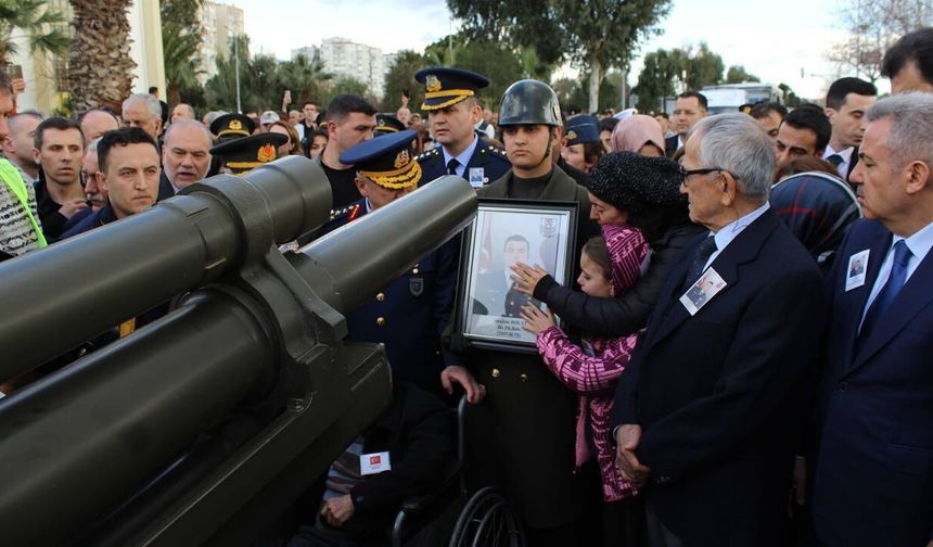 Şehit Pilot Binbaşı İbrahim Bolat'a son görev